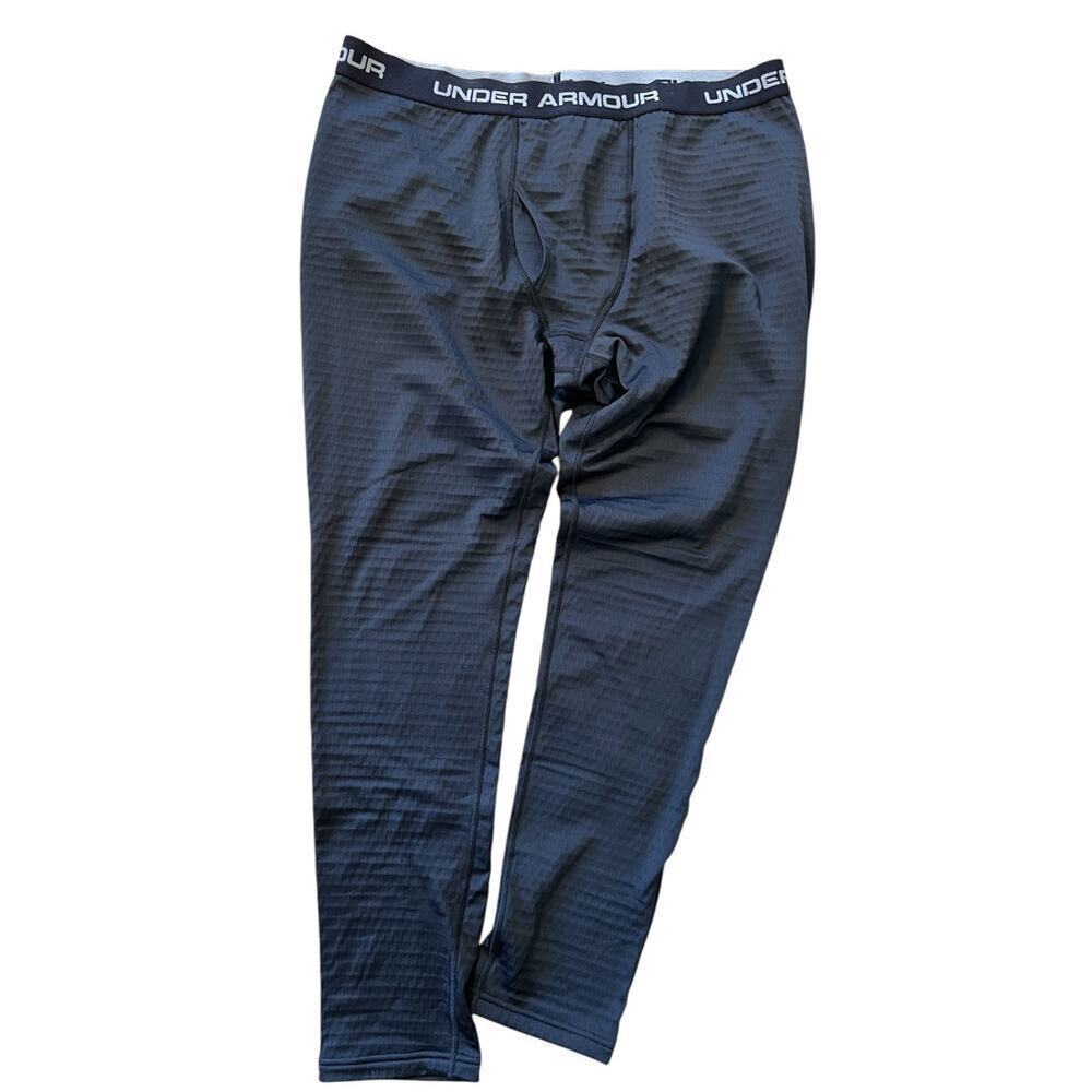 BVD men's size XL, black warm base layer bottoms.